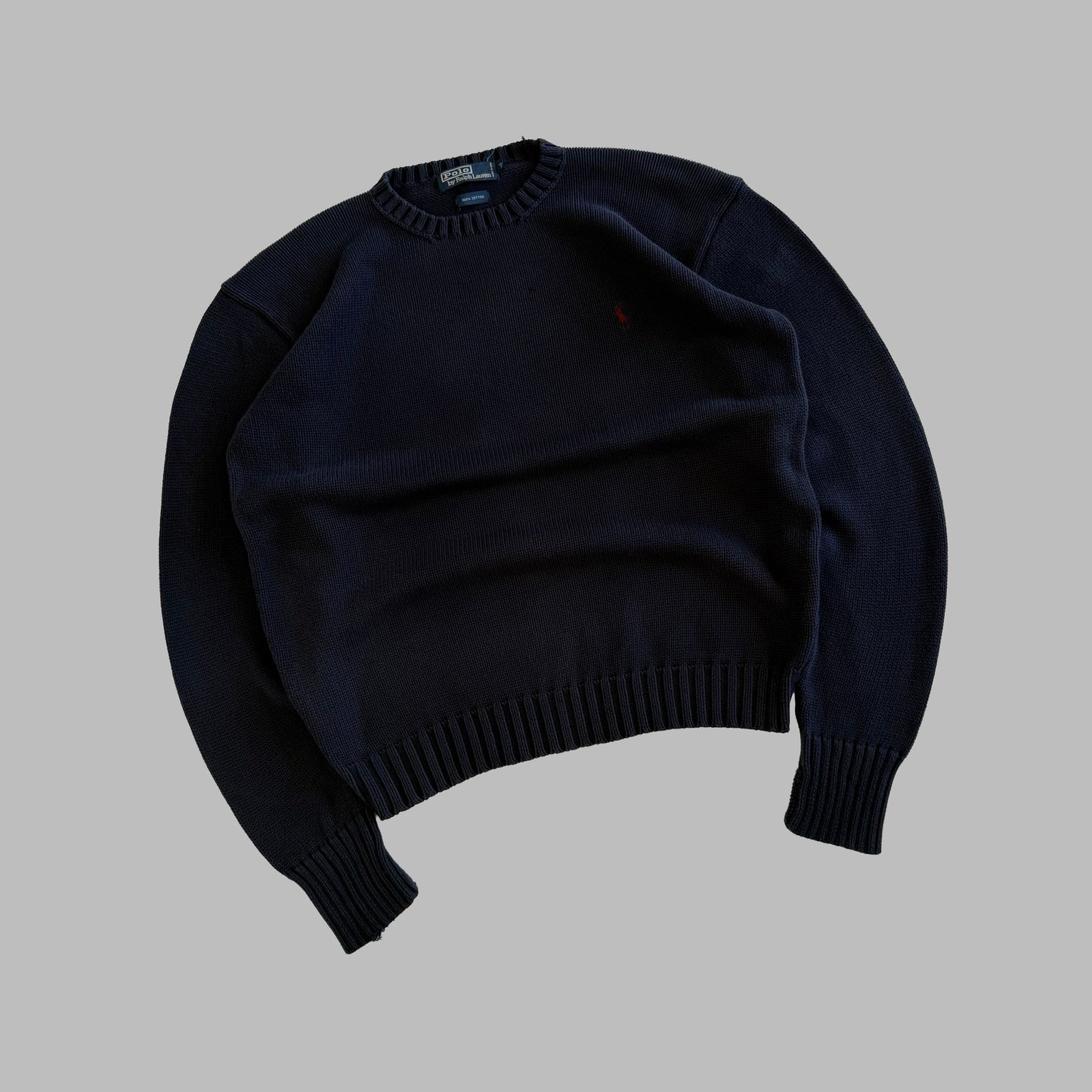 90s Polo Ralph Lauren Heavy Knit - M