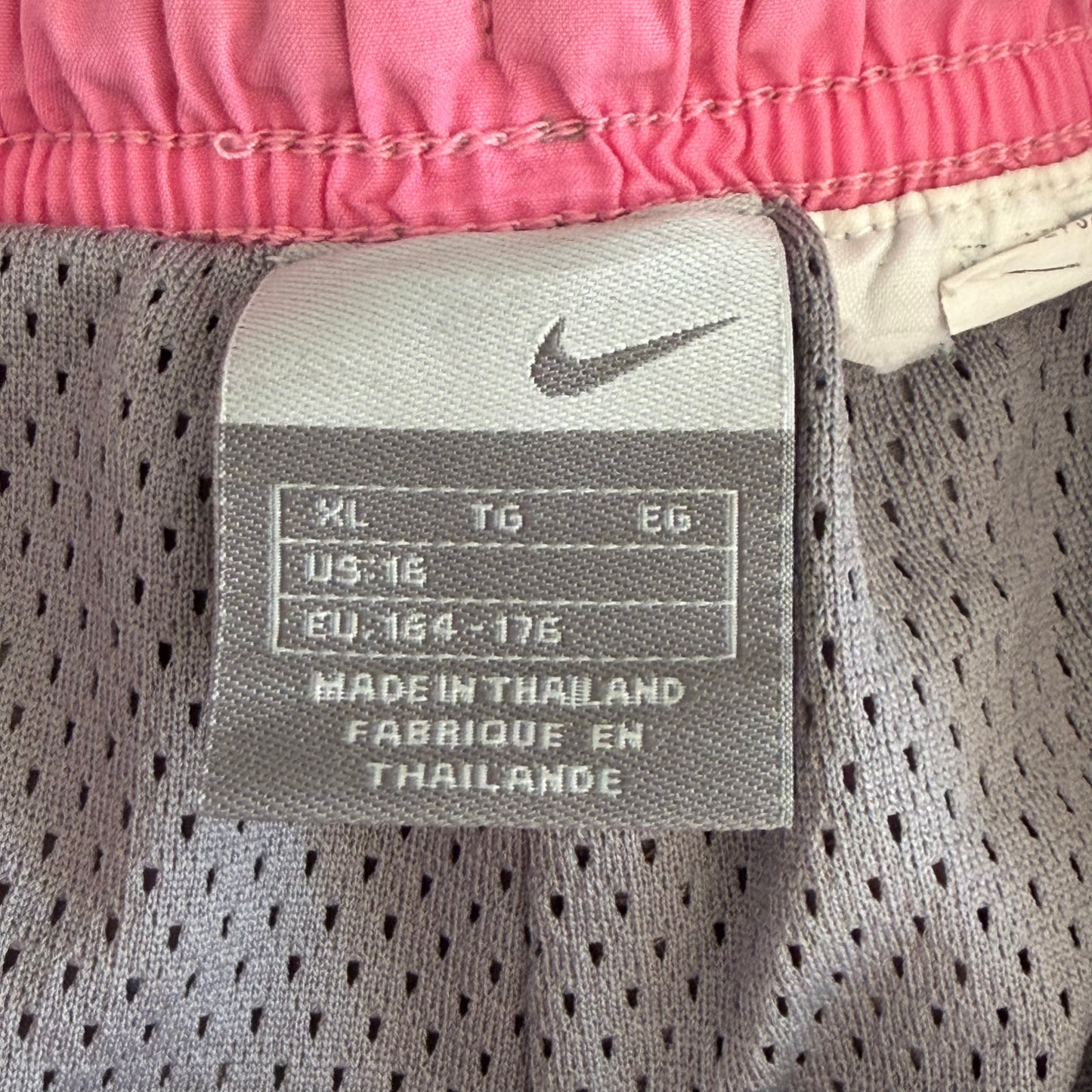 Y2K Nike Striped Wide Leg Track Pants - S