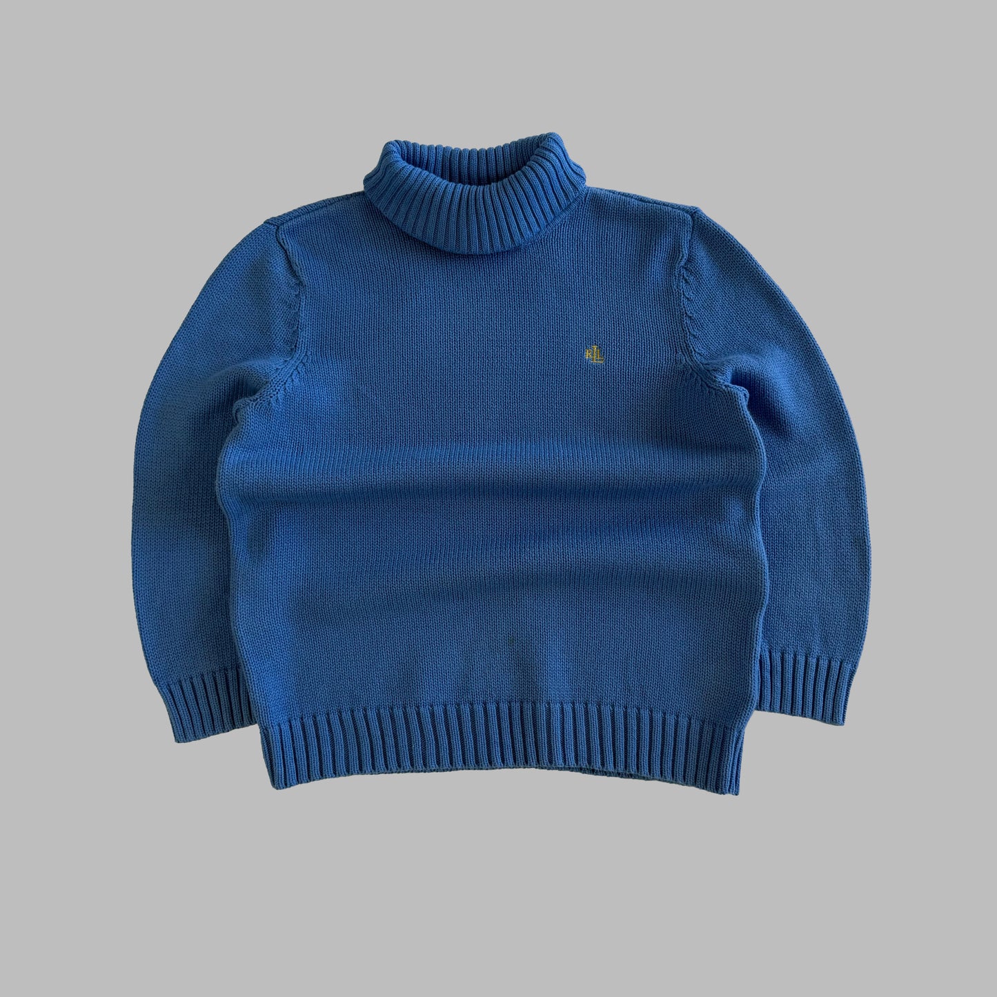 Y2K Polo Ralph Lauren Turtle Neck Knit - S