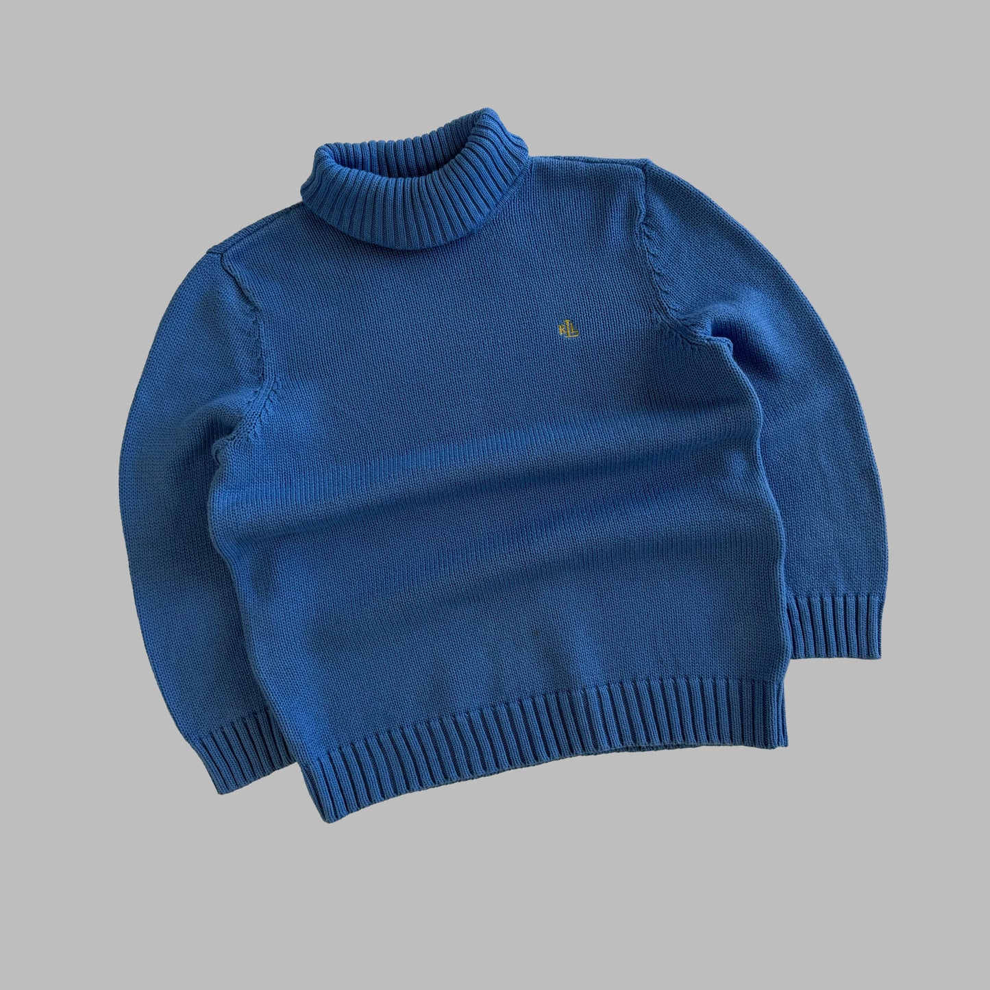 Y2K Polo Ralph Lauren Turtle Neck Knit - S