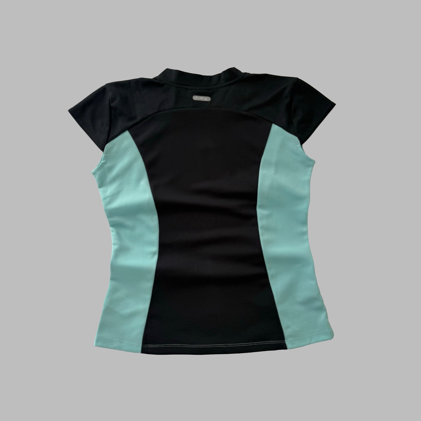 Y2K Adidas Panelled Activewear Top - L/XL