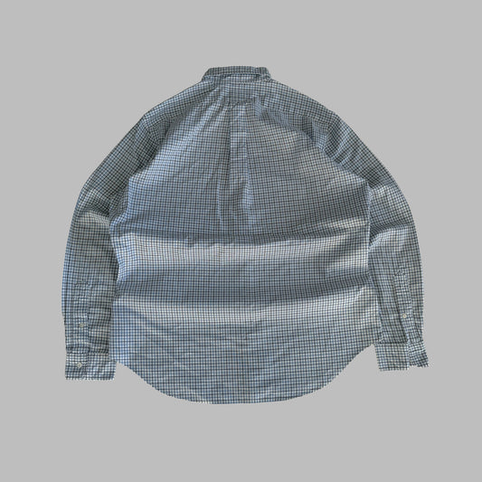 Y2K Polo Ralph Lauren Checkered Button Up Shirt - M