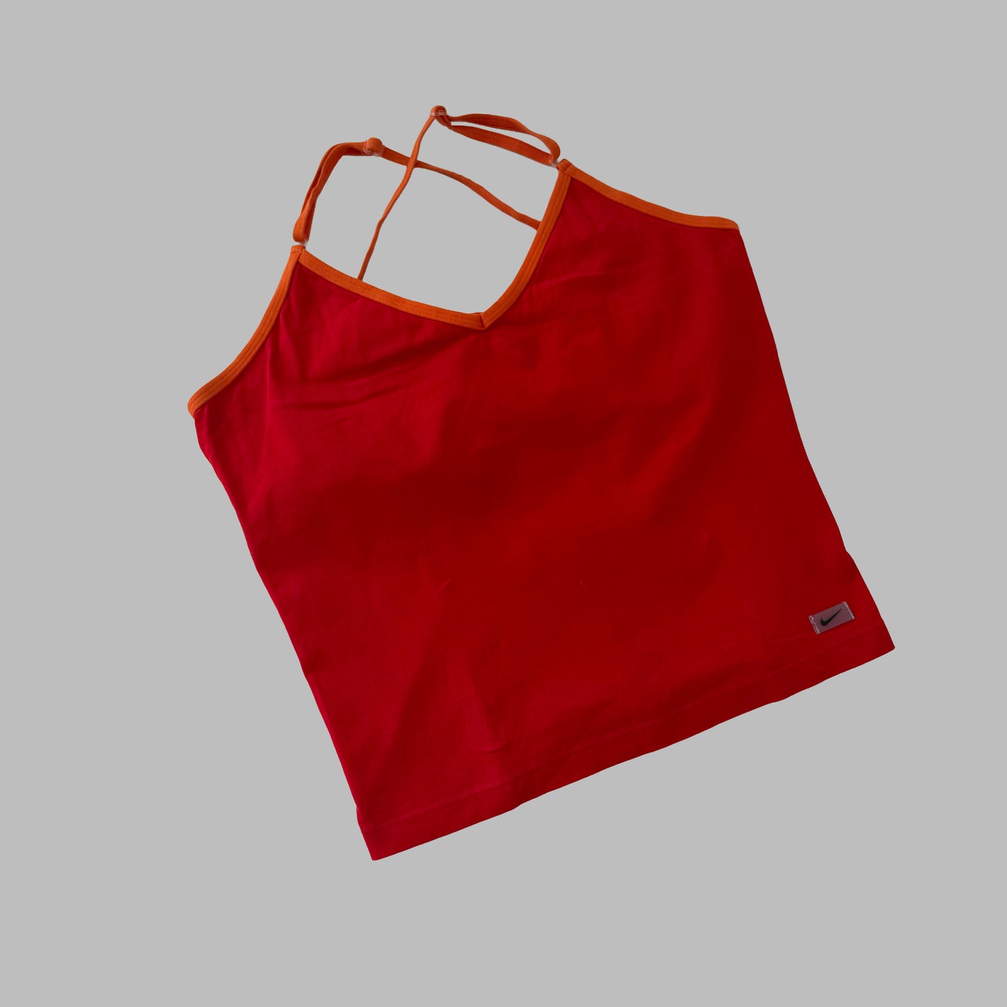 Y2K Nike Thin Strap V-Neck Tank - M