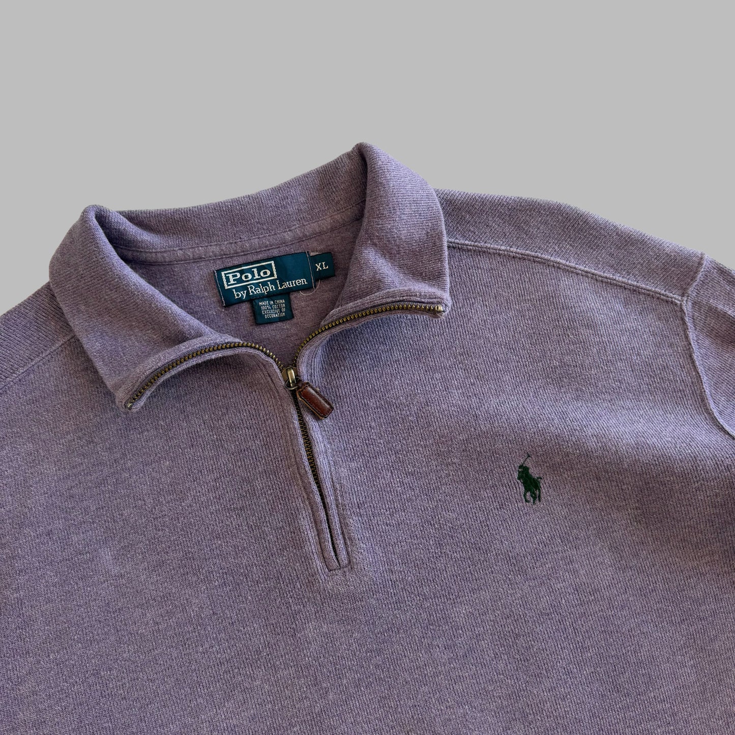 90s Polo Ralph Lauren Quarter Zip - XL