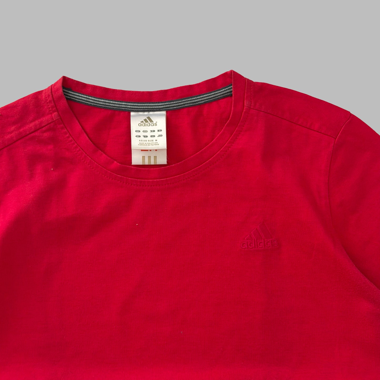 Y2K Adidas Minimal Synched Baby Tee - M/L