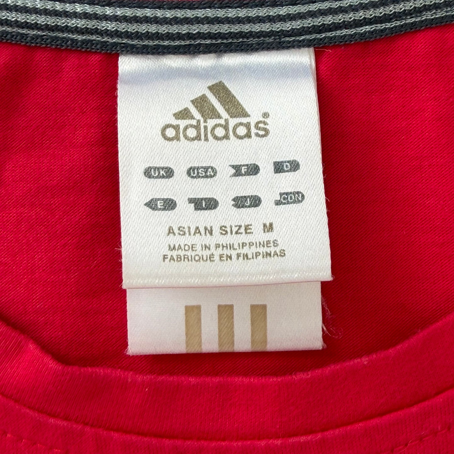 Y2K Adidas Minimal Synched Baby Tee - M/L