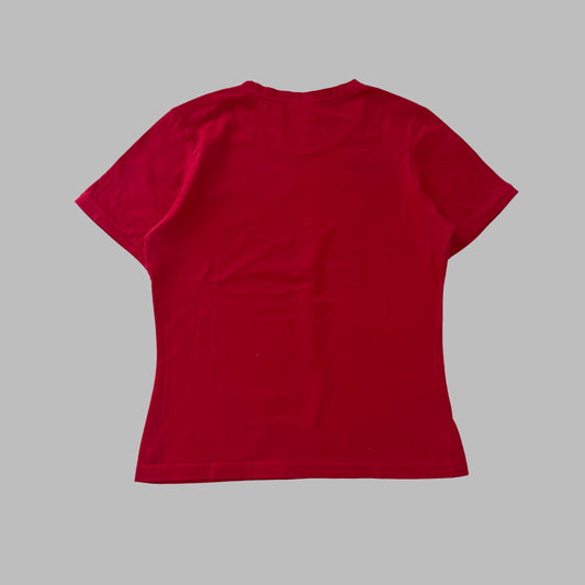 Y2K Adidas Minimal Synched Baby Tee - M/L