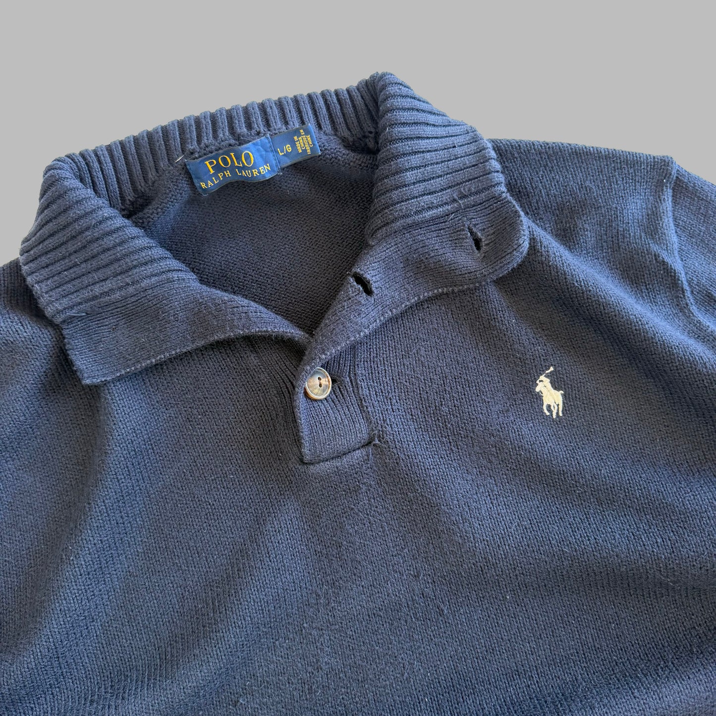 Polo Ralph Lauren Henley Knit - L