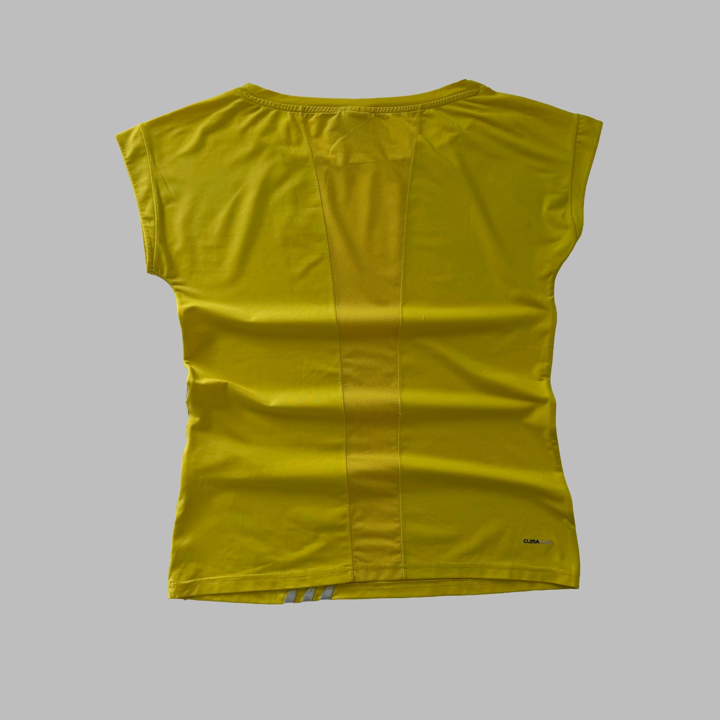 Y2K Adidas Scoop Neck Activewear Top - XL