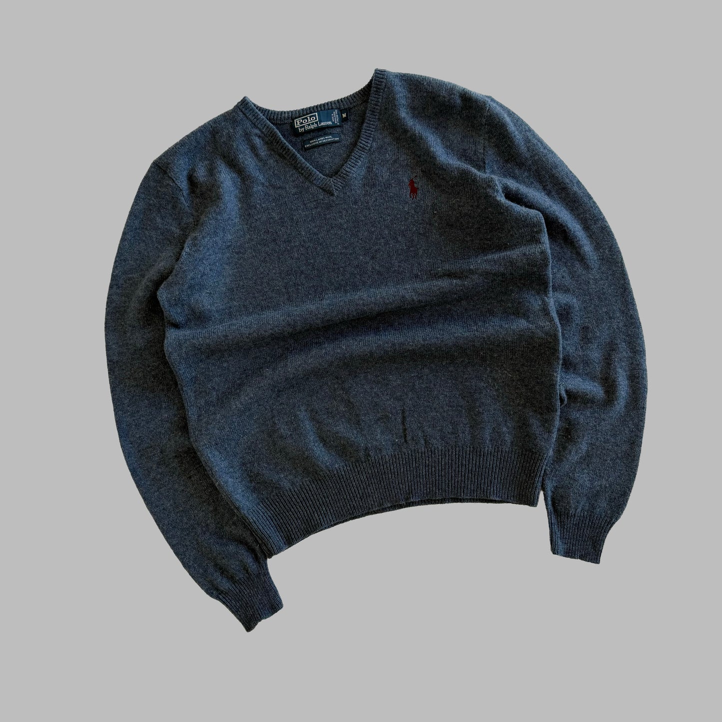 90s Polo Ralph Lauren Lambswool Lightweight Knit - M