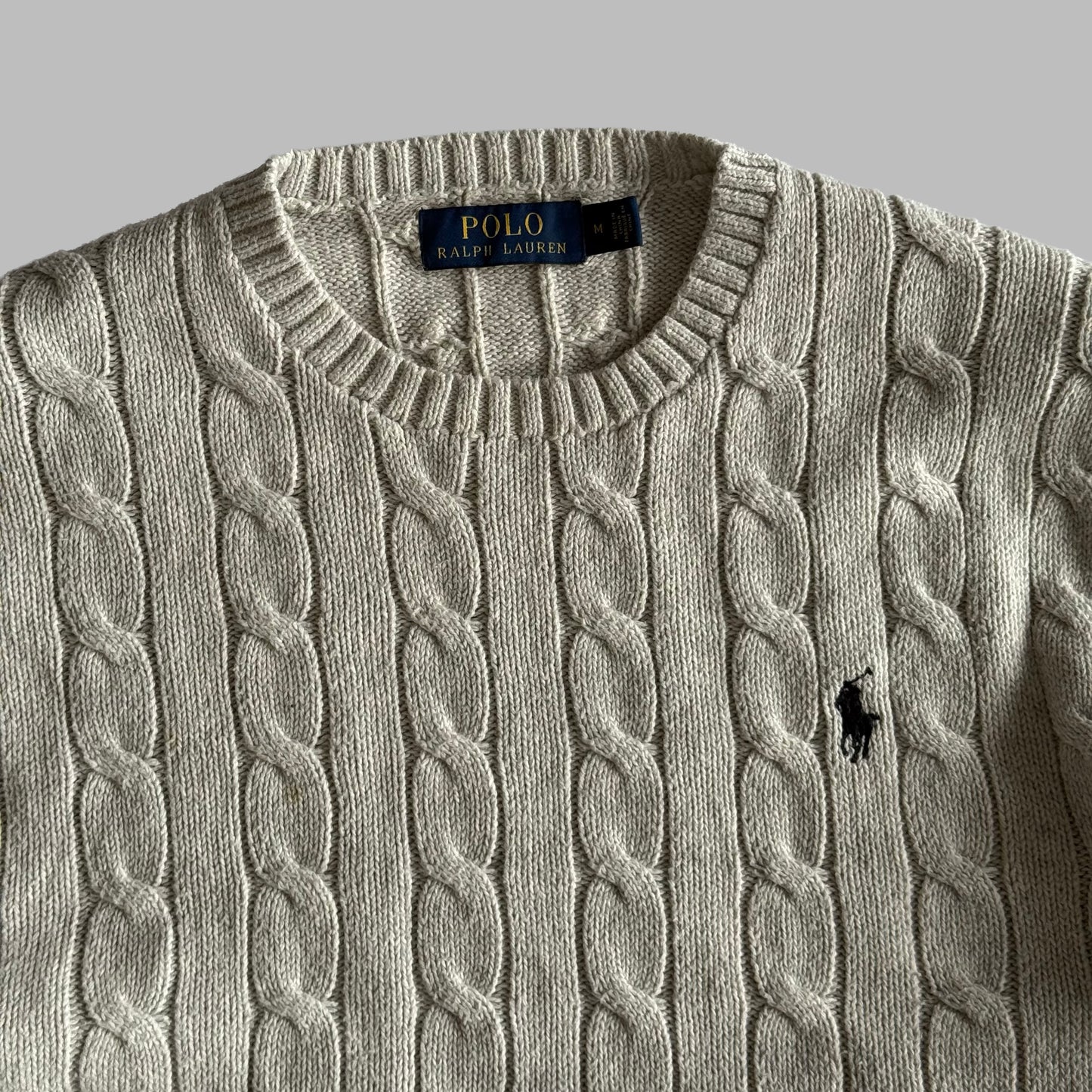 Ralph Lauren Cable Knit - Medium