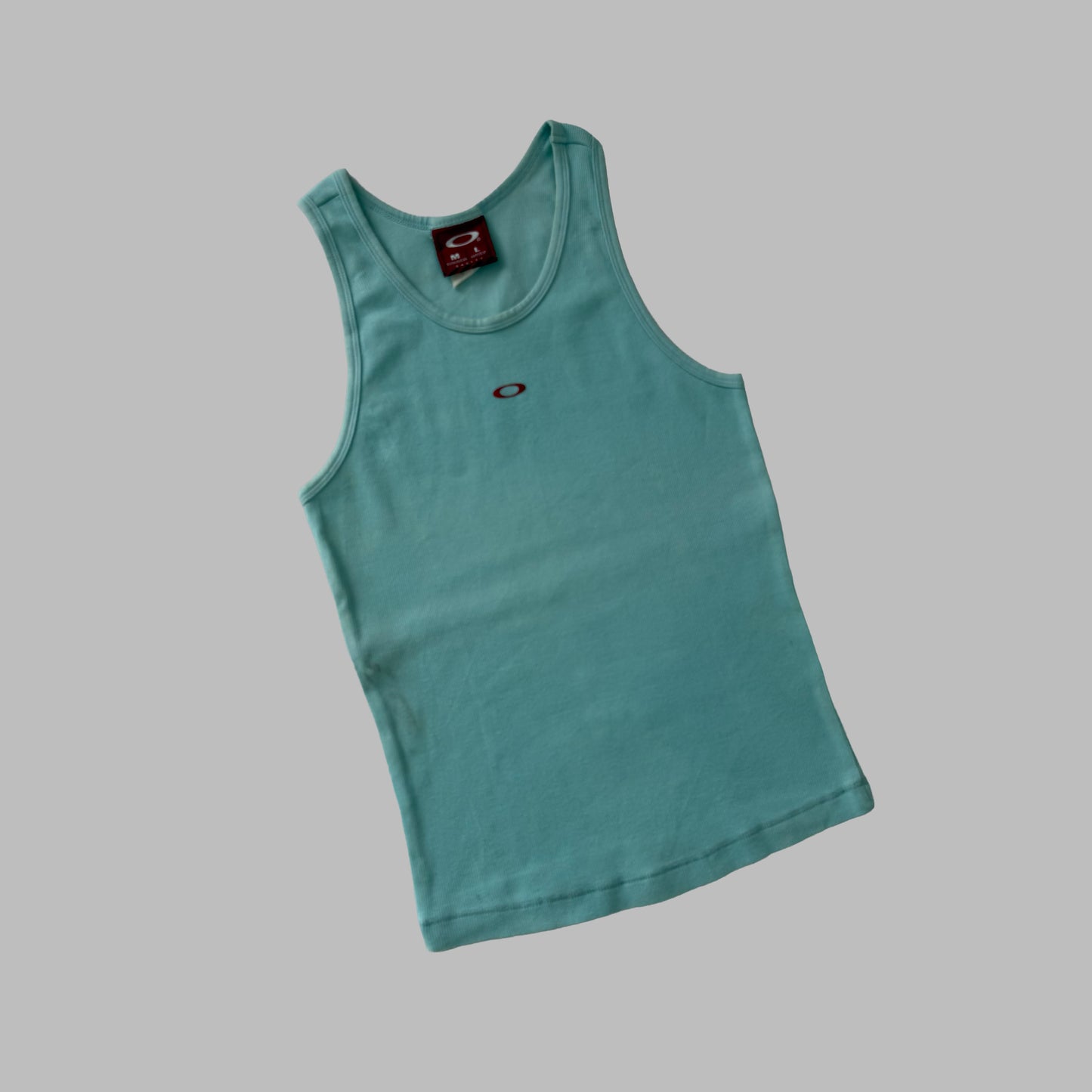 Y2K Oakley Ribbed Orb Tank - XS