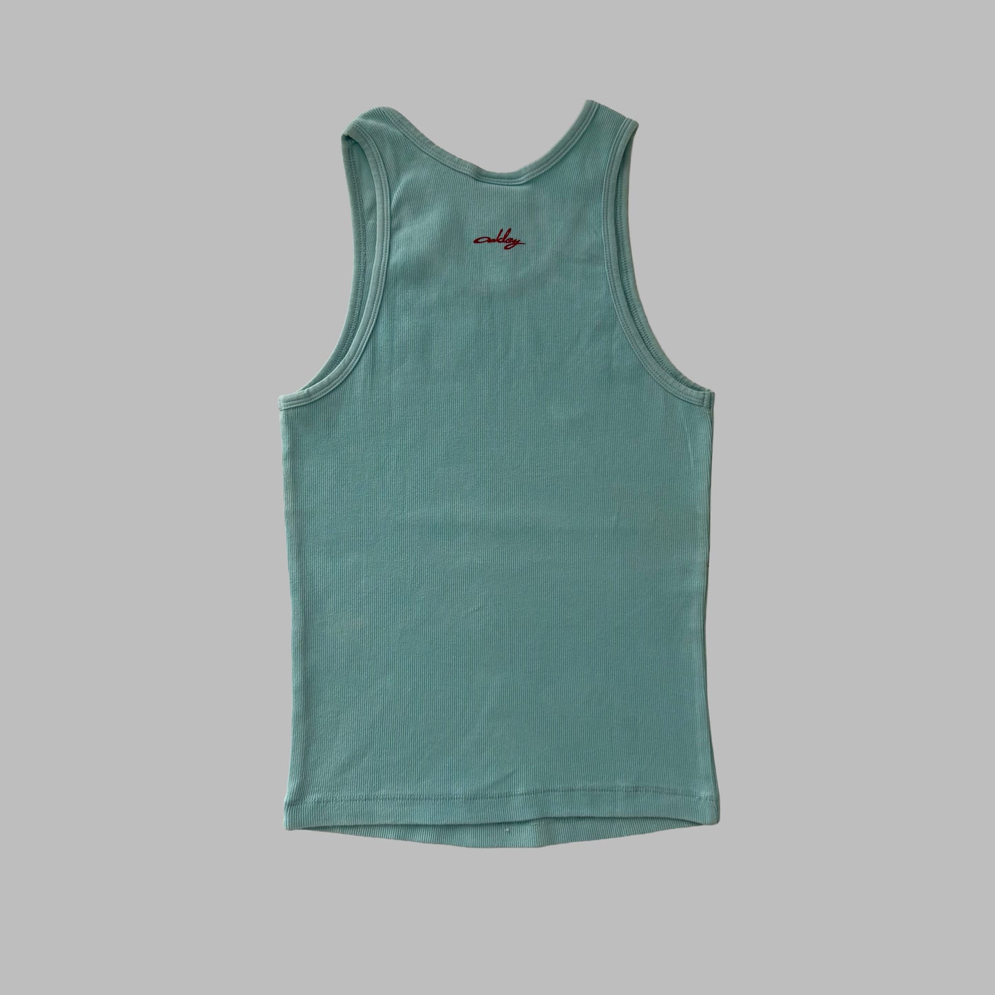 Y2K Oakley Ribbed Orb Tank - XS