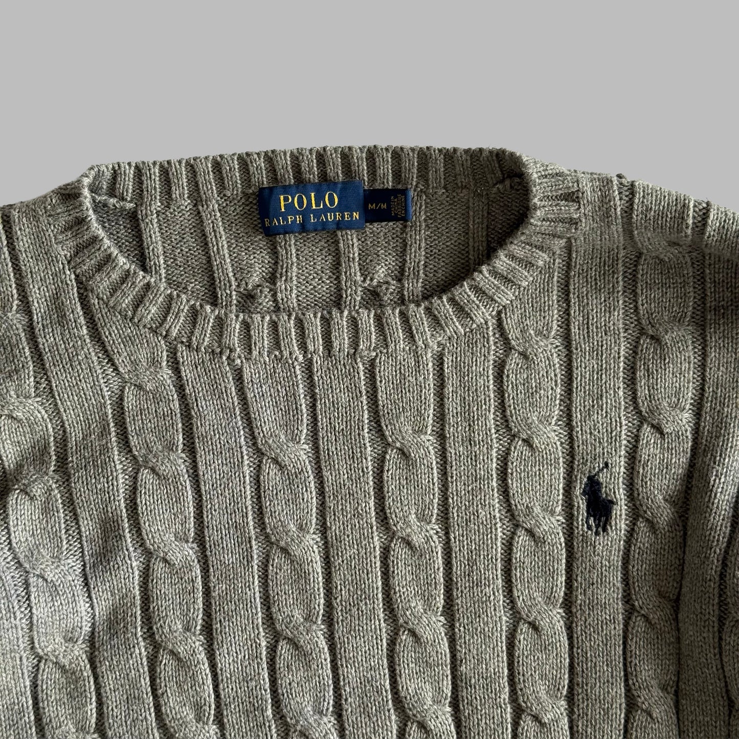 Ralph Lauren Cable Knit - Small