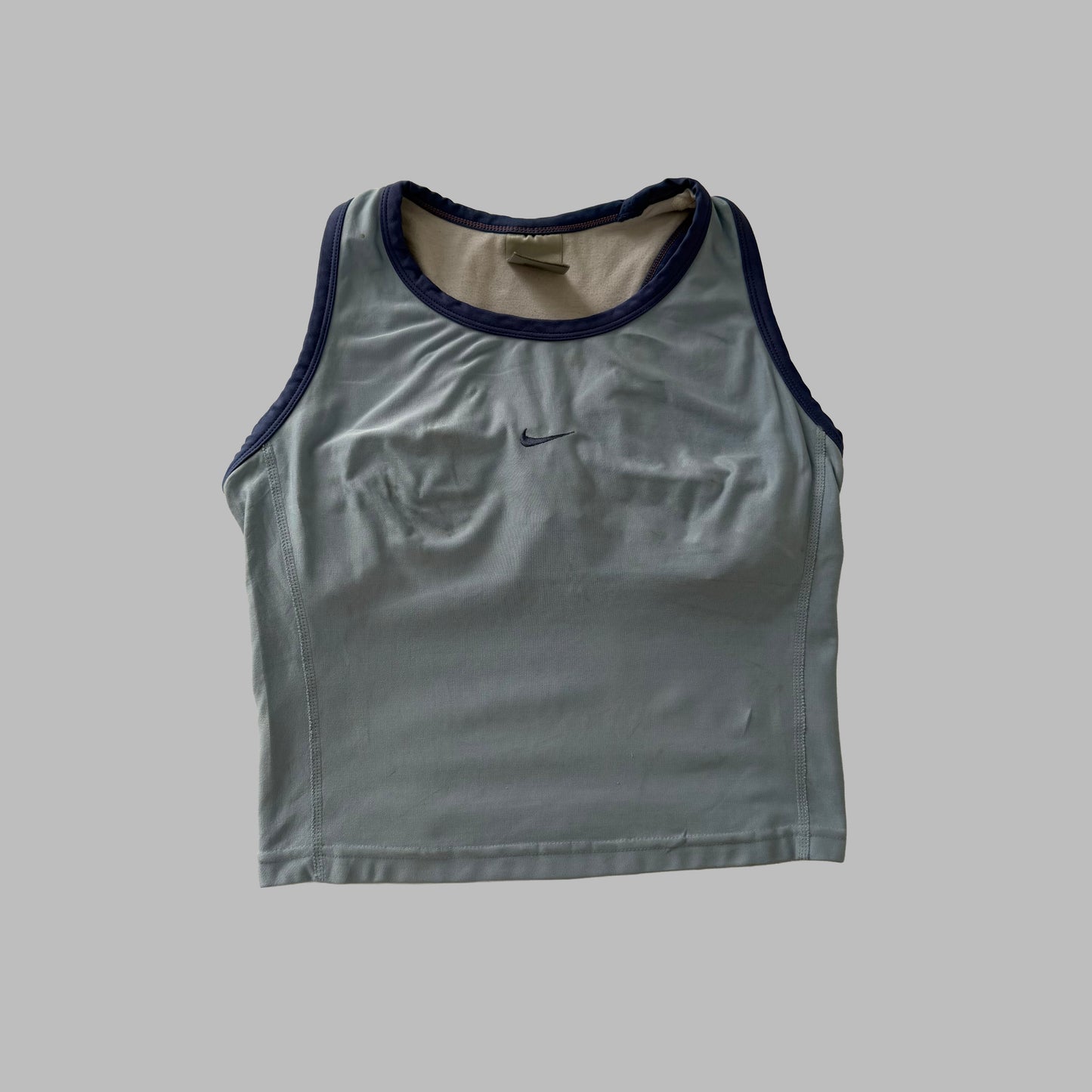 Y2K Nike Swoosh Activewear Top - XS/S