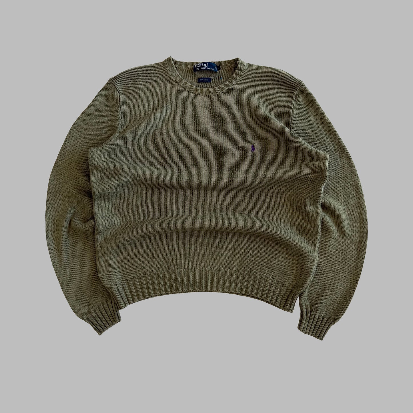 90s Polo Ralph Lauren Heavy Knit - L