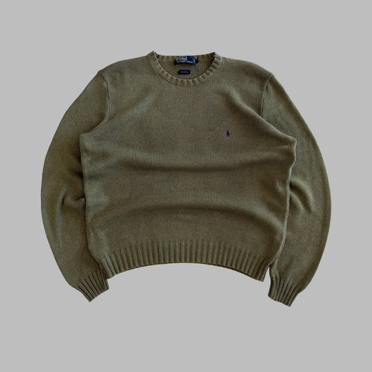 90s Polo Ralph Lauren Heavy Knit - L