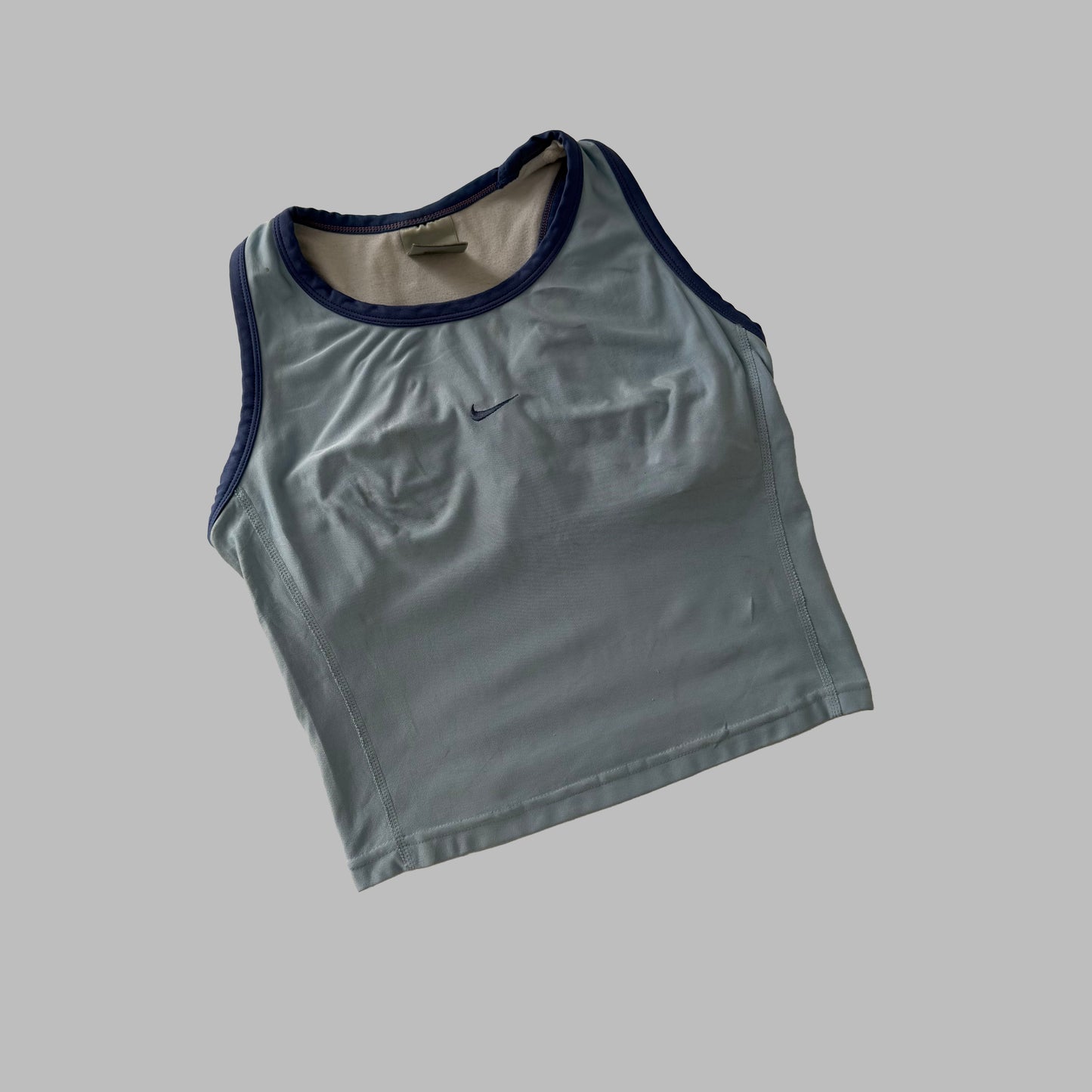 Y2K Nike Swoosh Activewear Top - XS/S