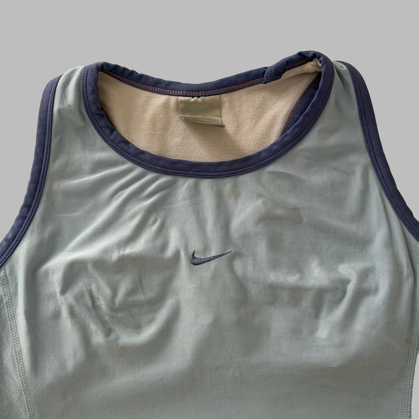 Y2K Nike Swoosh Activewear Top - XS/S