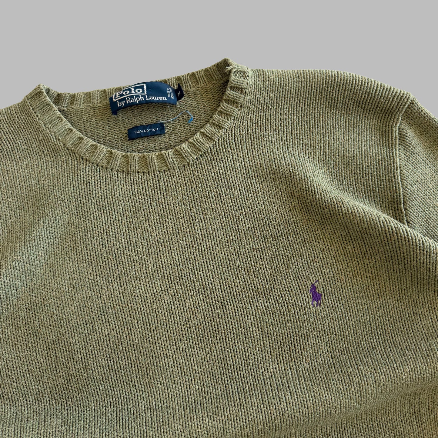 90s Polo Ralph Lauren Heavy Knit - L