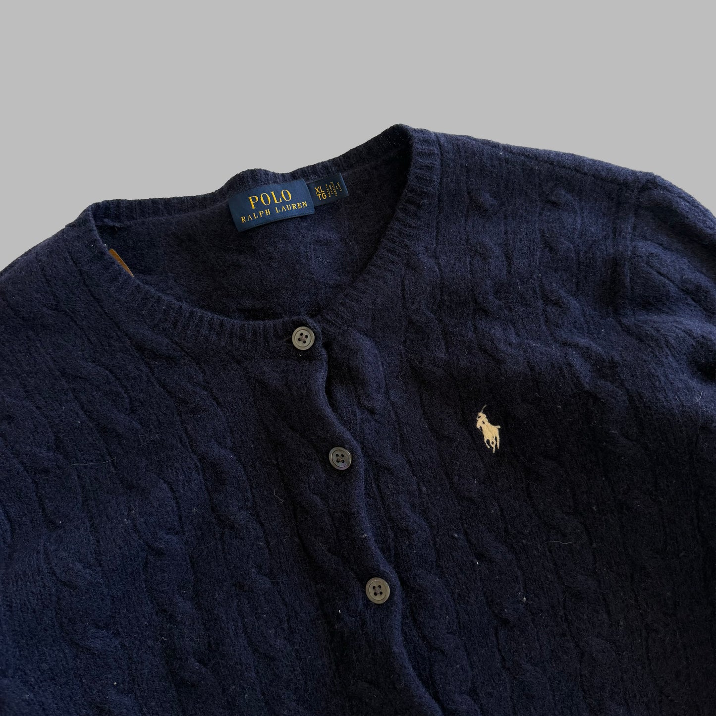 Polo Ralph Lauren Cable Knit Cardigan - XL