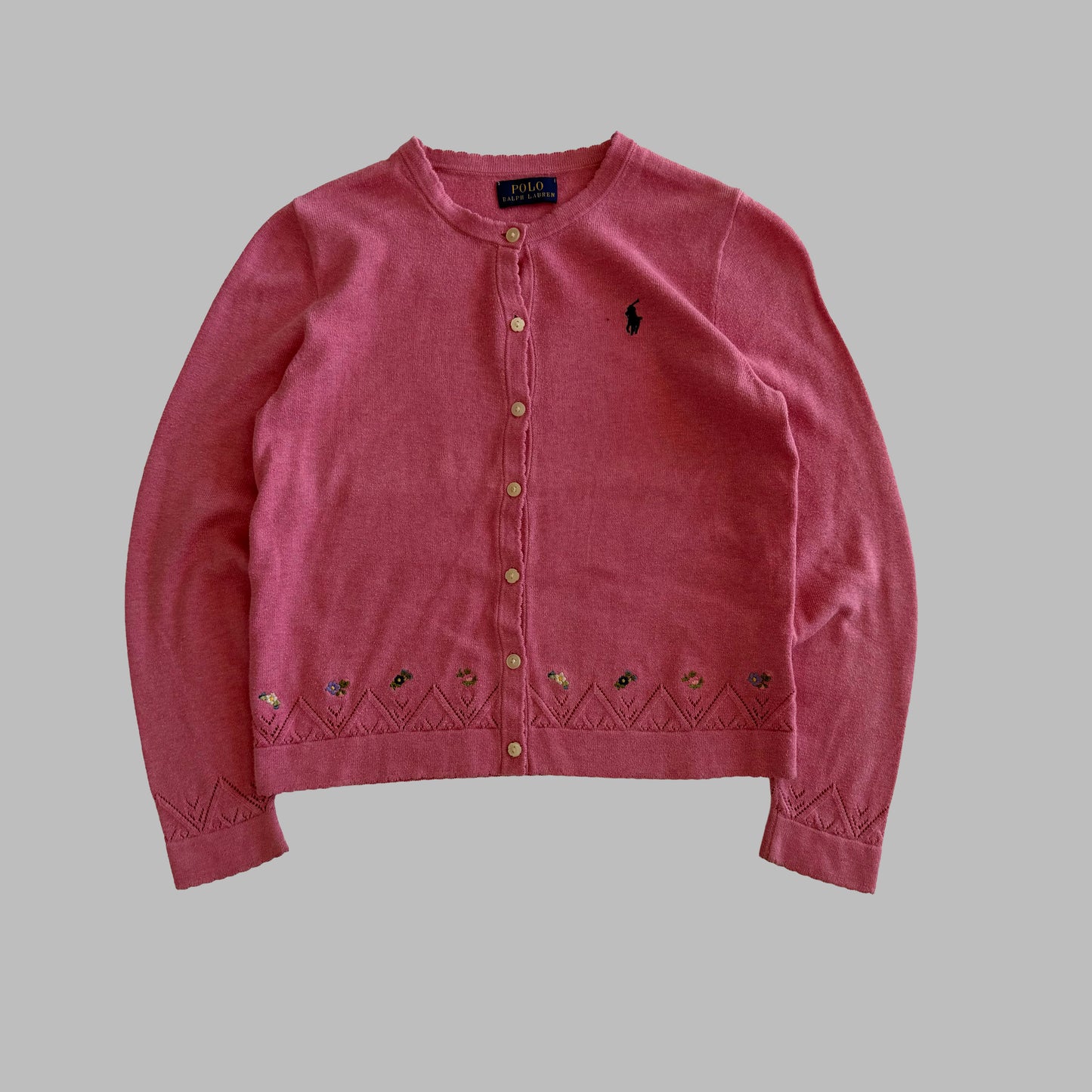 Polo Ralph Lauren Embroidered Cardigan - XS
