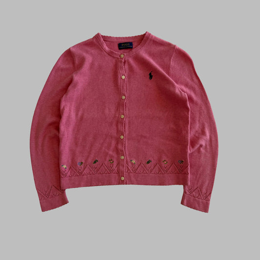Polo Ralph Lauren Embroidered Cardigan - XS