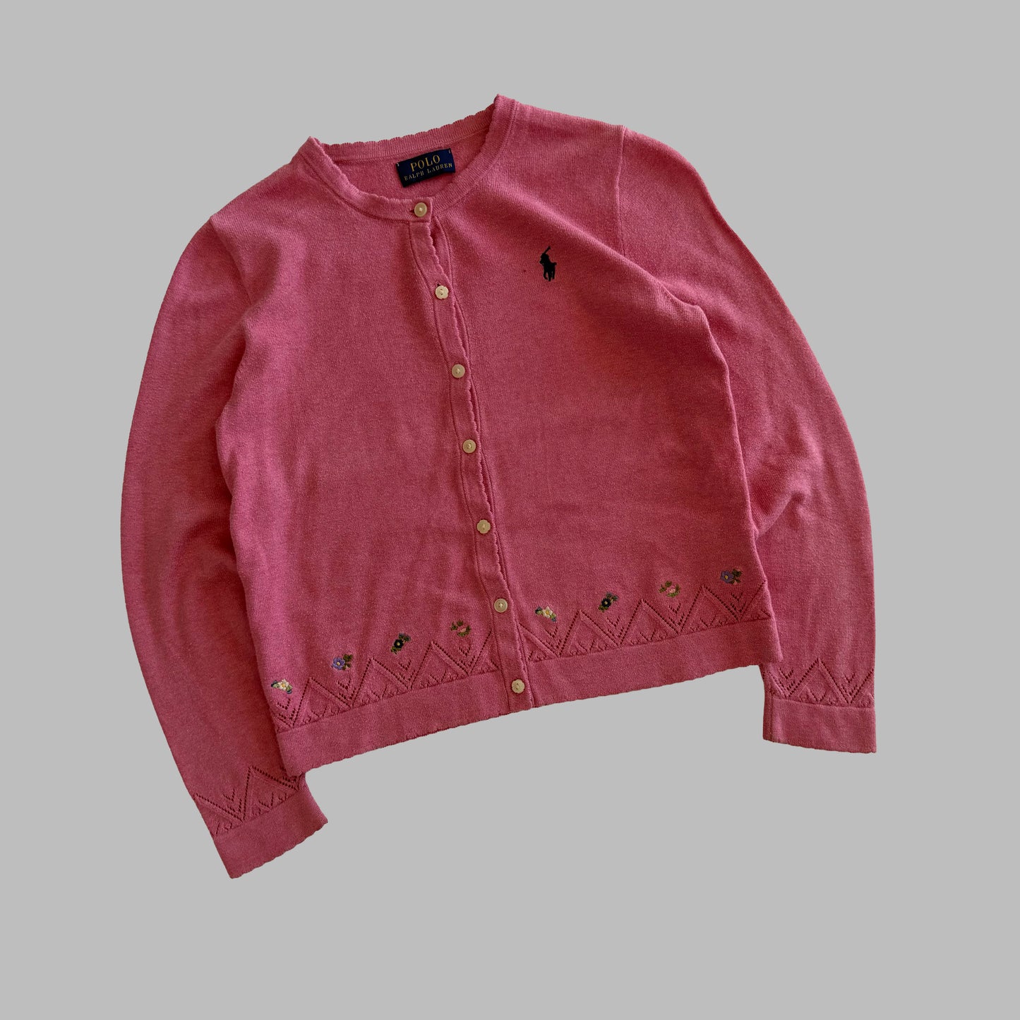 Polo Ralph Lauren Embroidered Cardigan - XS