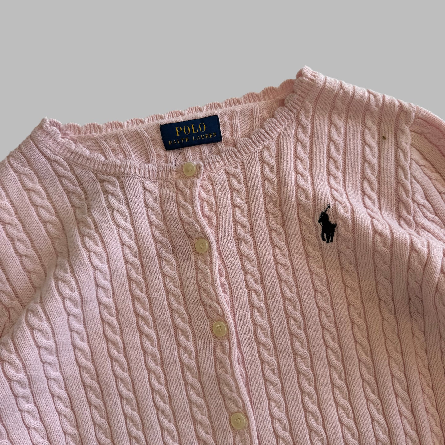 Ralph Lauren Cable Knit Cardigan - XXS