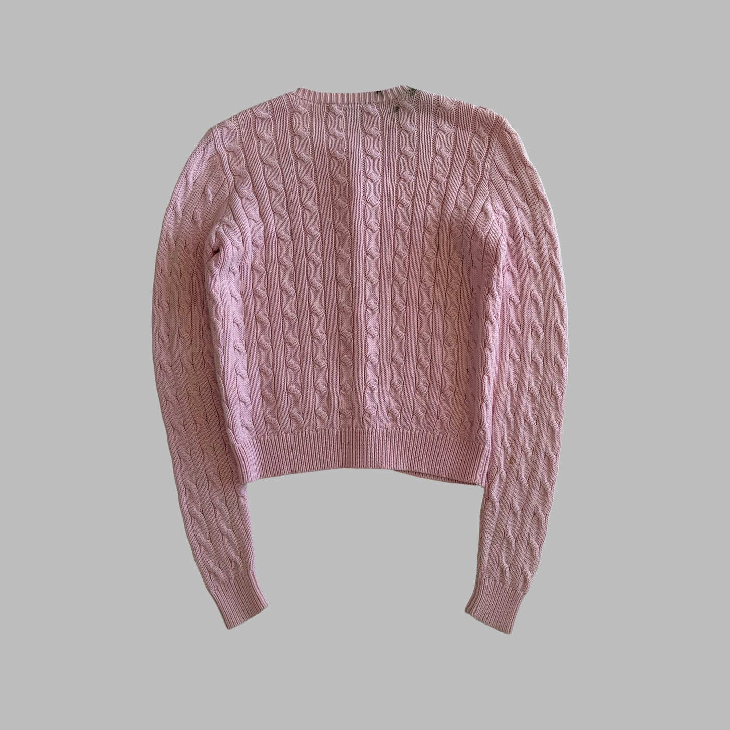Ralph Lauren Cable Knit Cardigan - Large