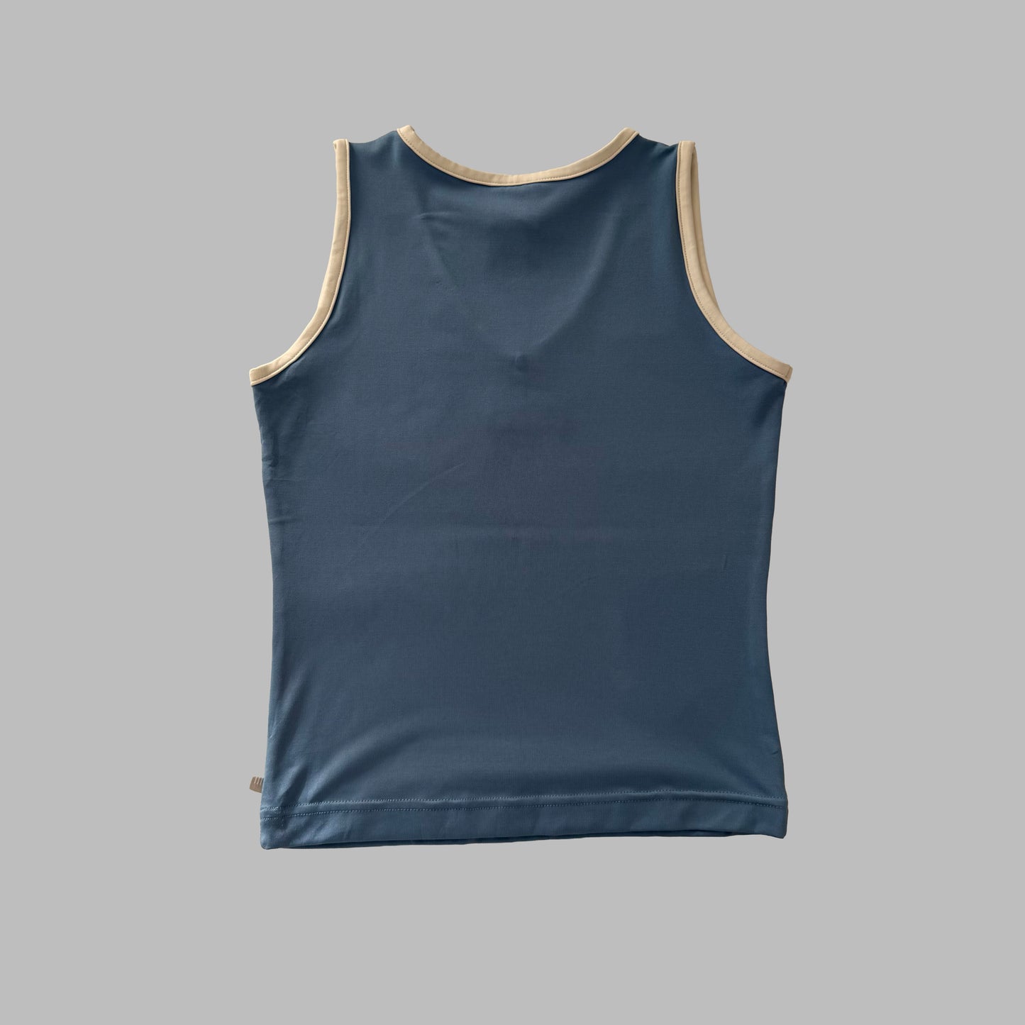Y2K Adidas V-Neck Activewear Tank - S