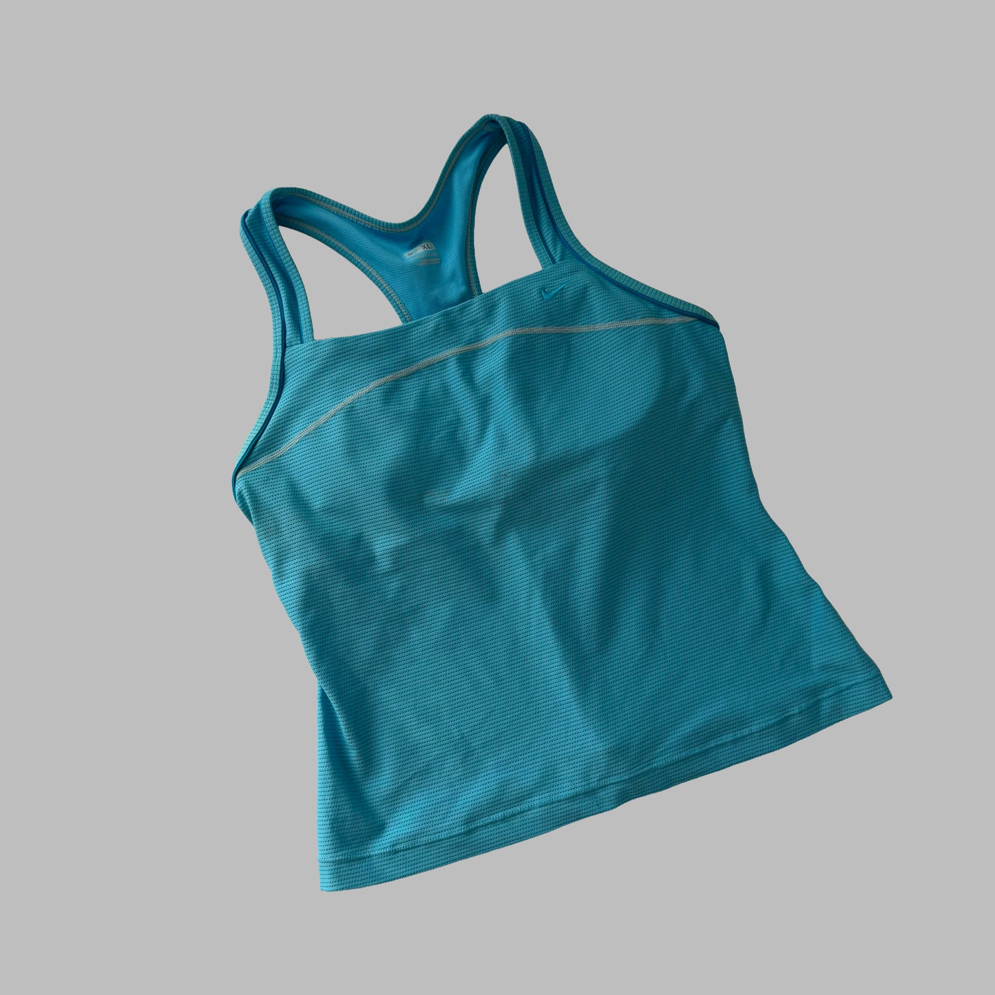 Y2K Nike Square Neck Racer Back Tank - XL