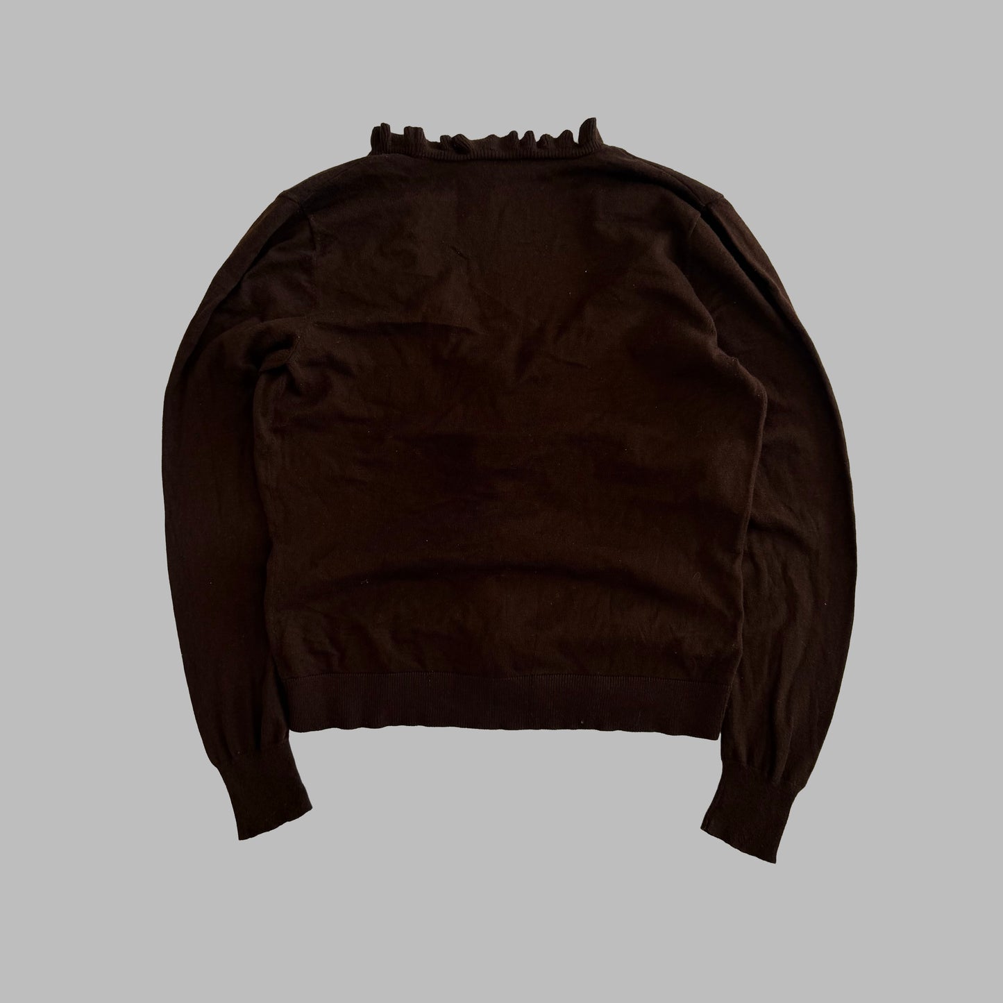Y2K Polo Ralph Lauren Lightweight Cardigan - L