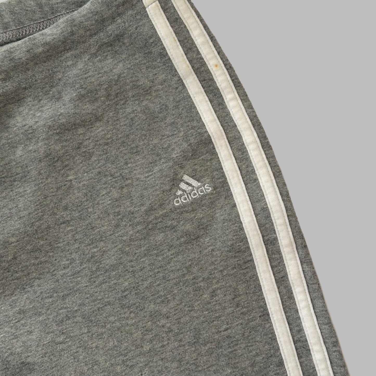 Y2K Adidas Three Stripe Cotton Capris - M
