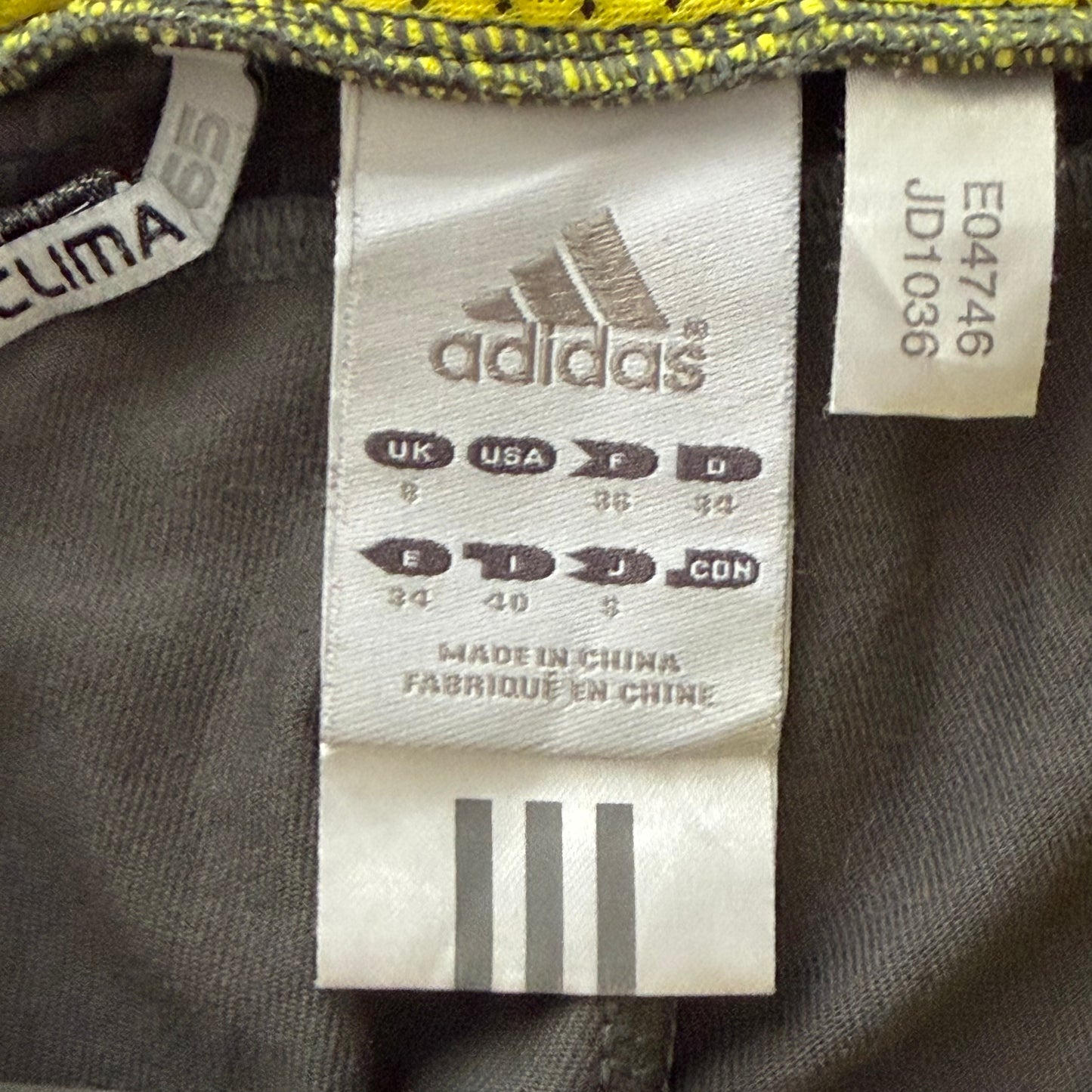 Y2K Adidas Three Stripe Wide Leg Activewear Capris - S