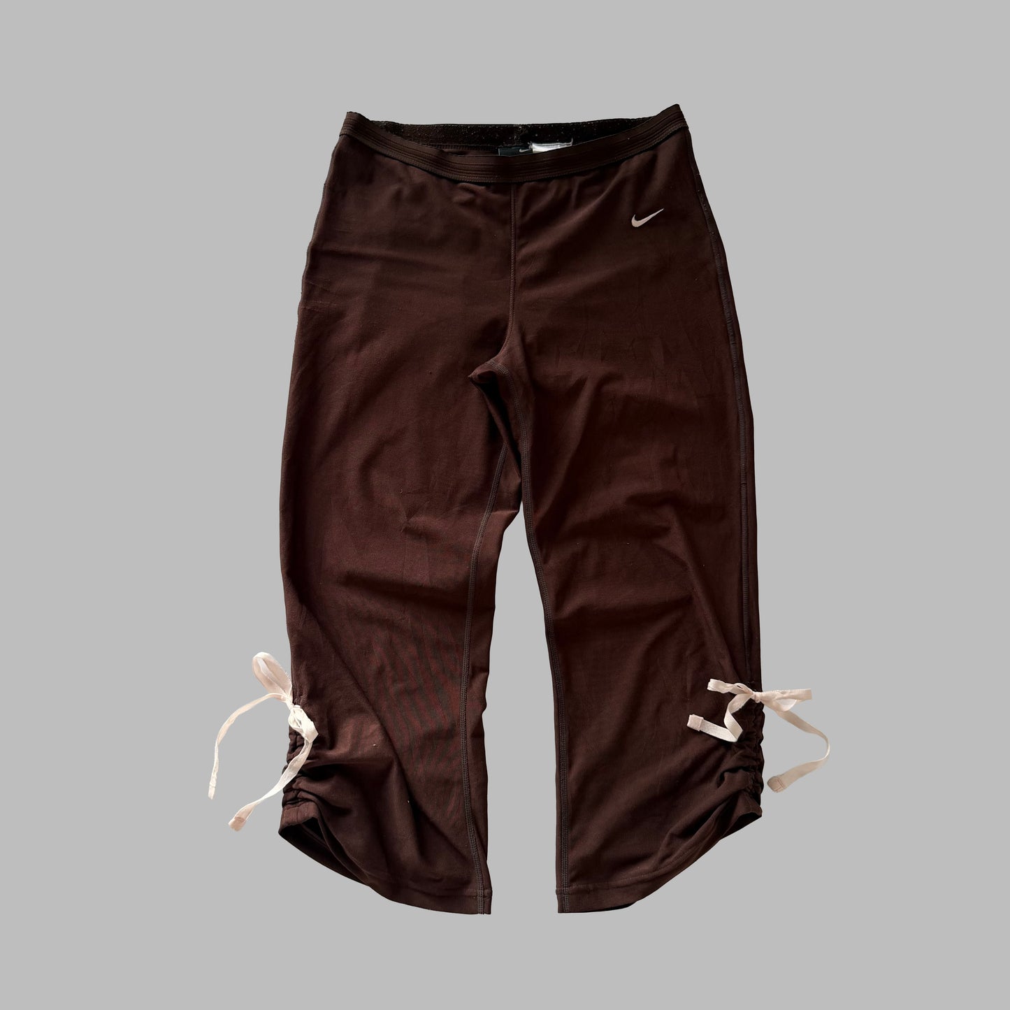 Y2K Nike Ruched Activewear Capris - S