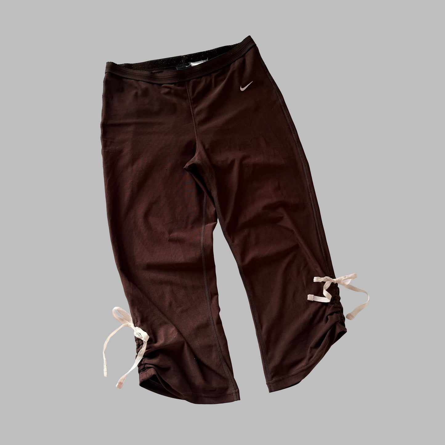 Y2K Nike Ruched Activewear Capris - S