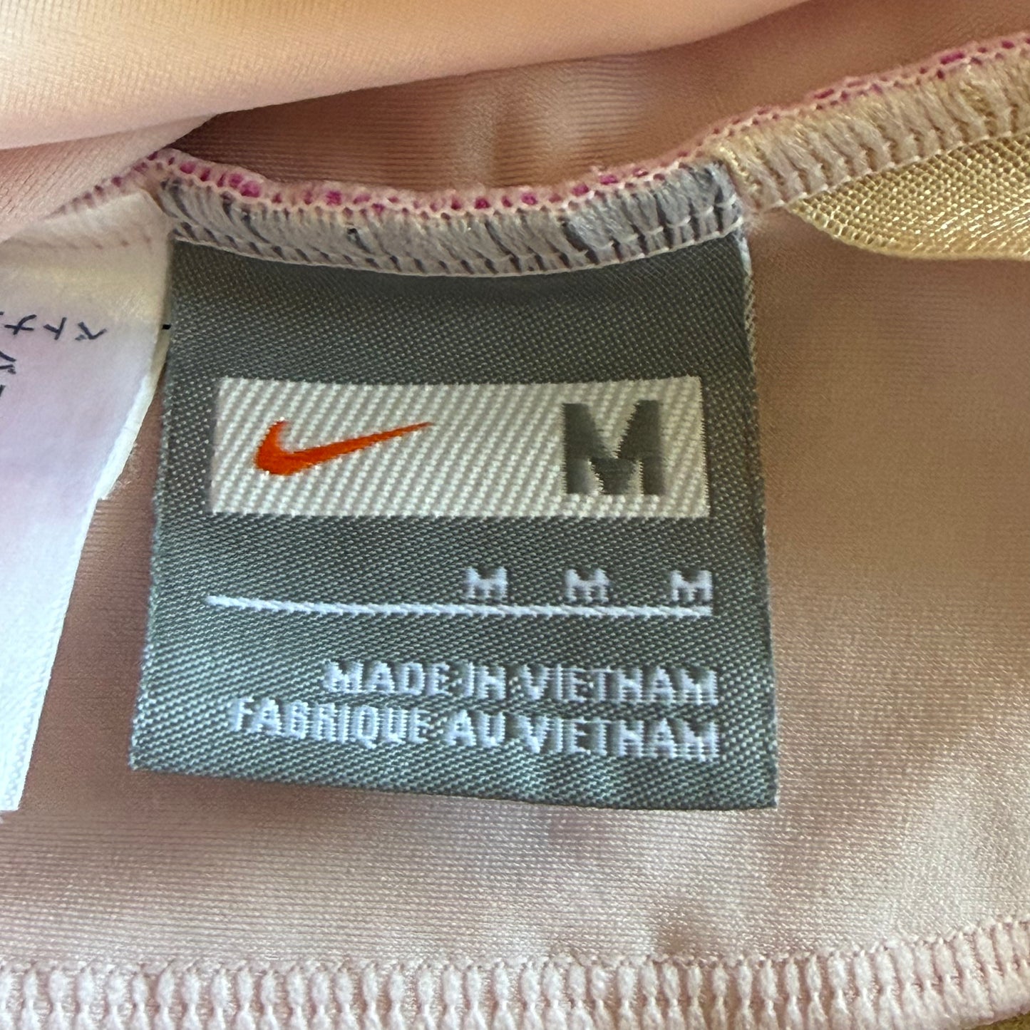 Y2K Nike Thin Strap Panelled Tank - M