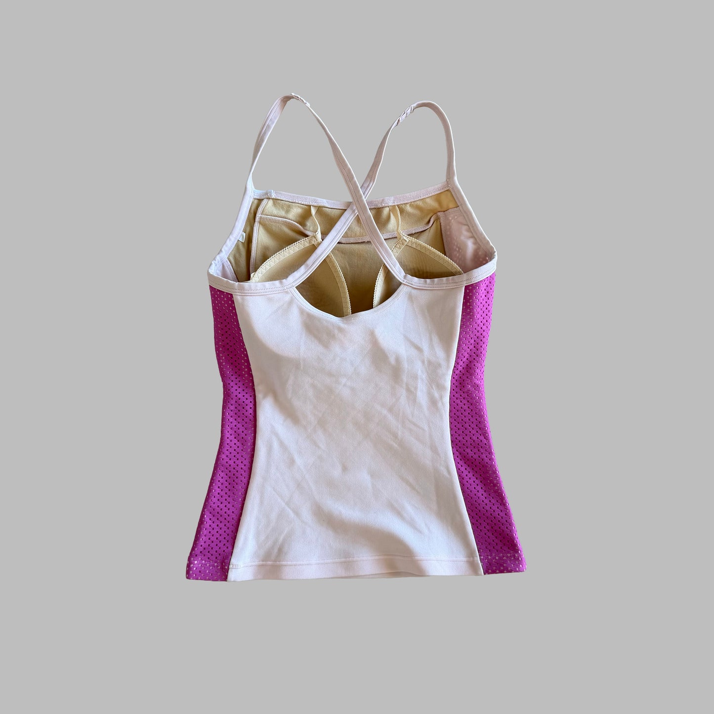 Y2K Nike Thin Strap Panelled Tank - M