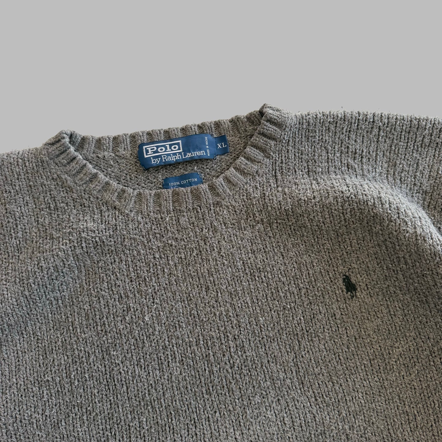 90s Polo Ralph Lauren Heavy Knit - XL