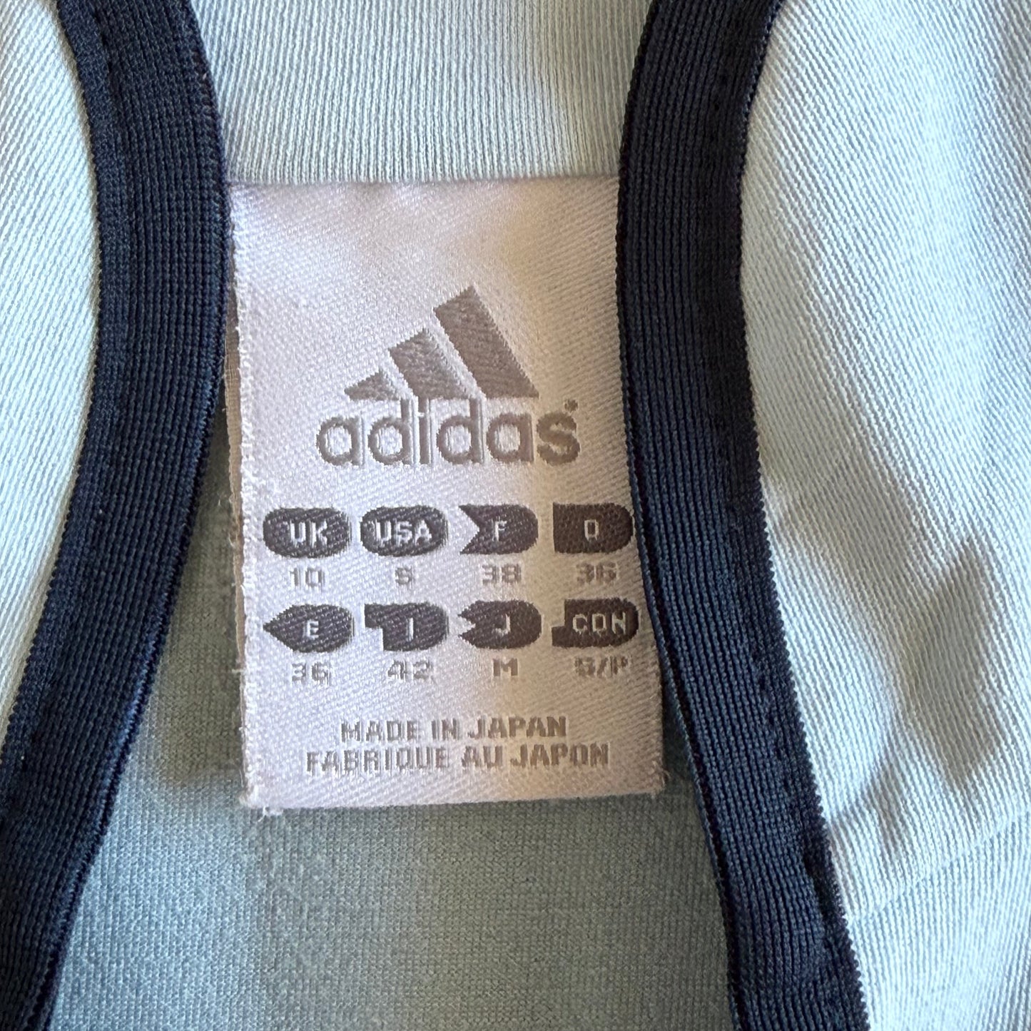 Y2K Adidas Funnel Neck Activewear Top - M/L