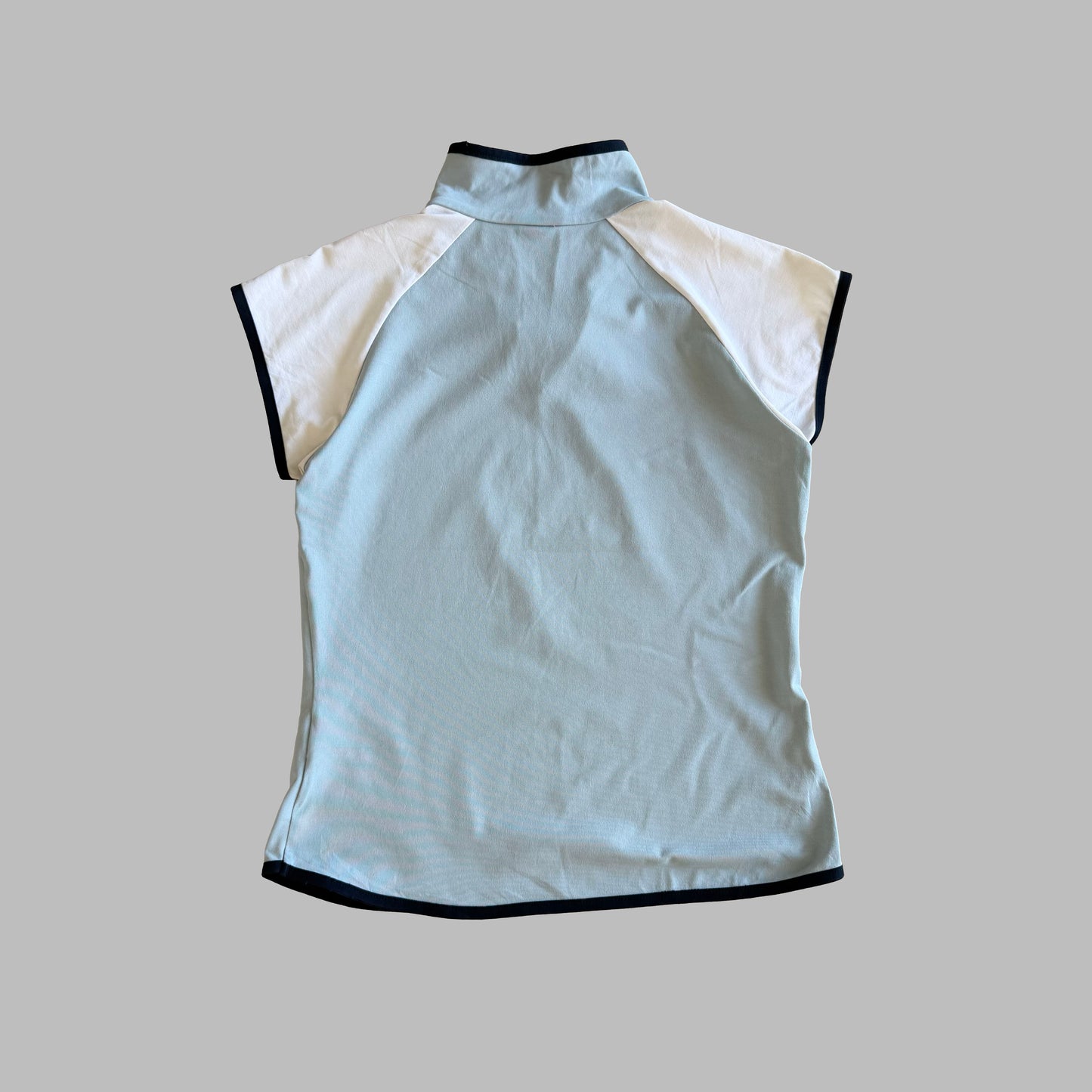 Y2K Adidas Funnel Neck Activewear Top - M/L