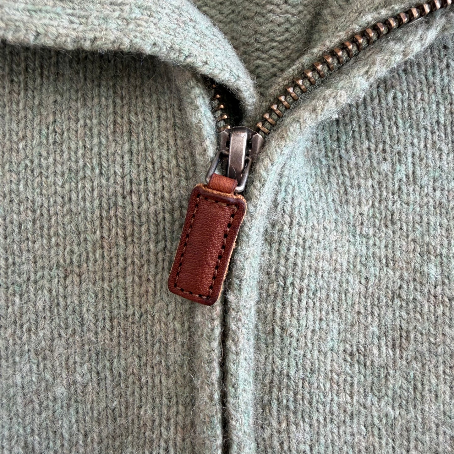 90s Polo Ralph Lauren Lambswool Quarter Zip - M