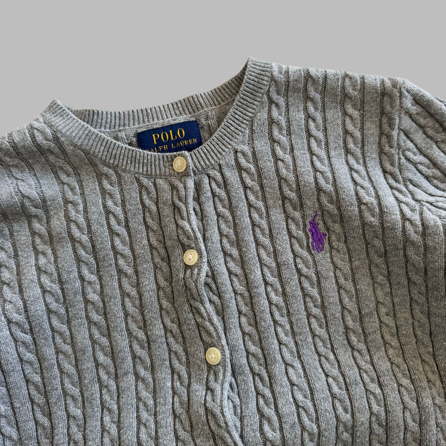 Polo Ralph Lauren Cable Knit Cardigan - XS