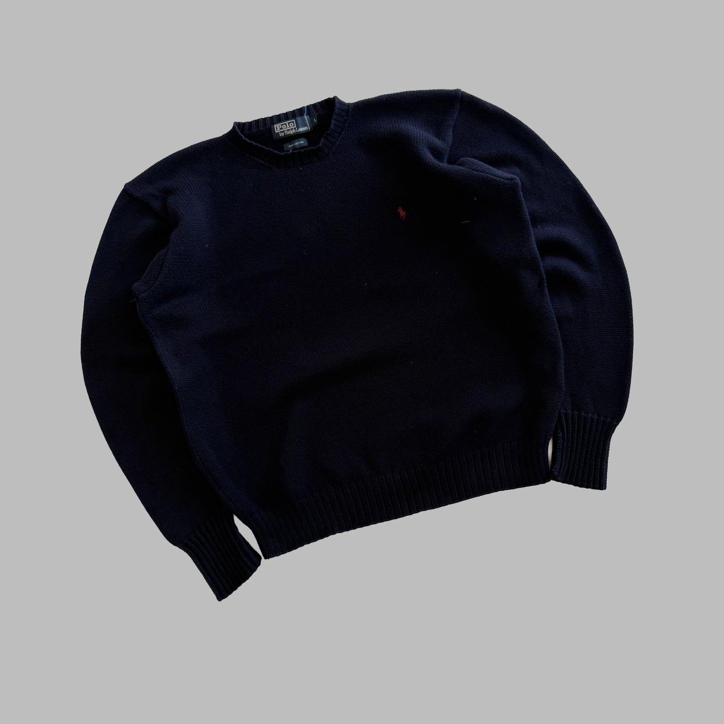 90s Polo Ralph Lauren Heavy Knit - L