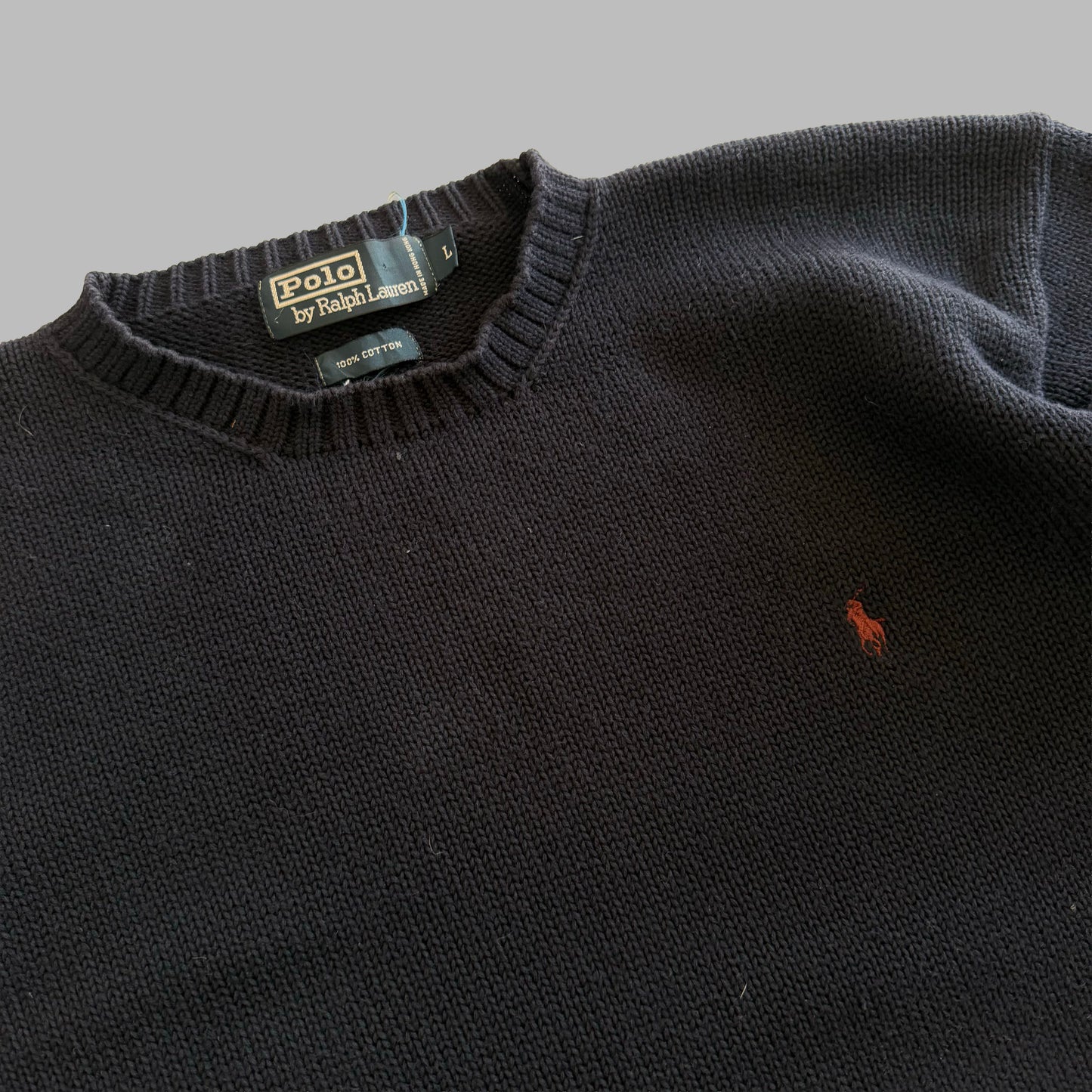 90s Polo Ralph Lauren Heavy Knit - L