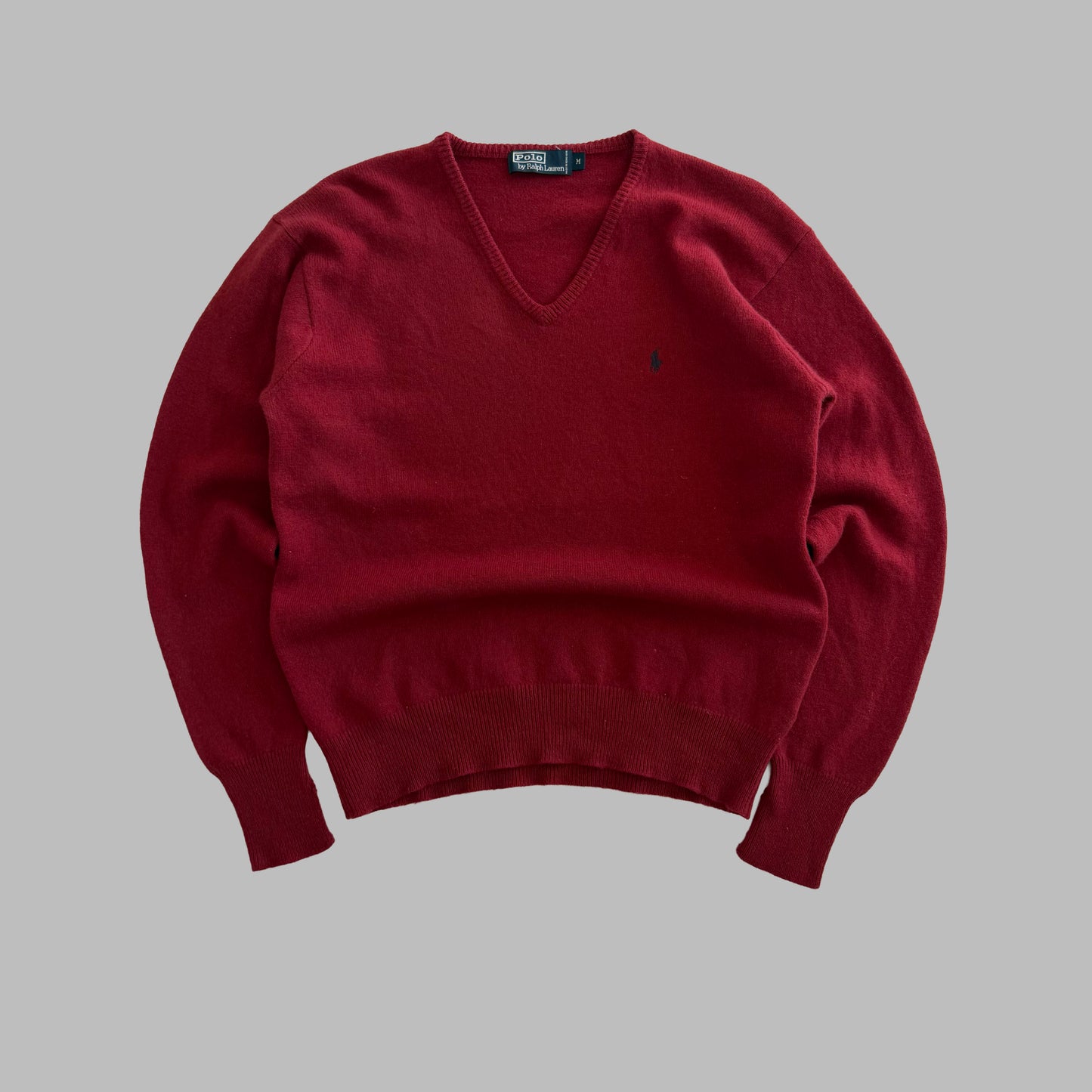 90s Polo Ralph Lauren Lambswool Heavy Knit - M