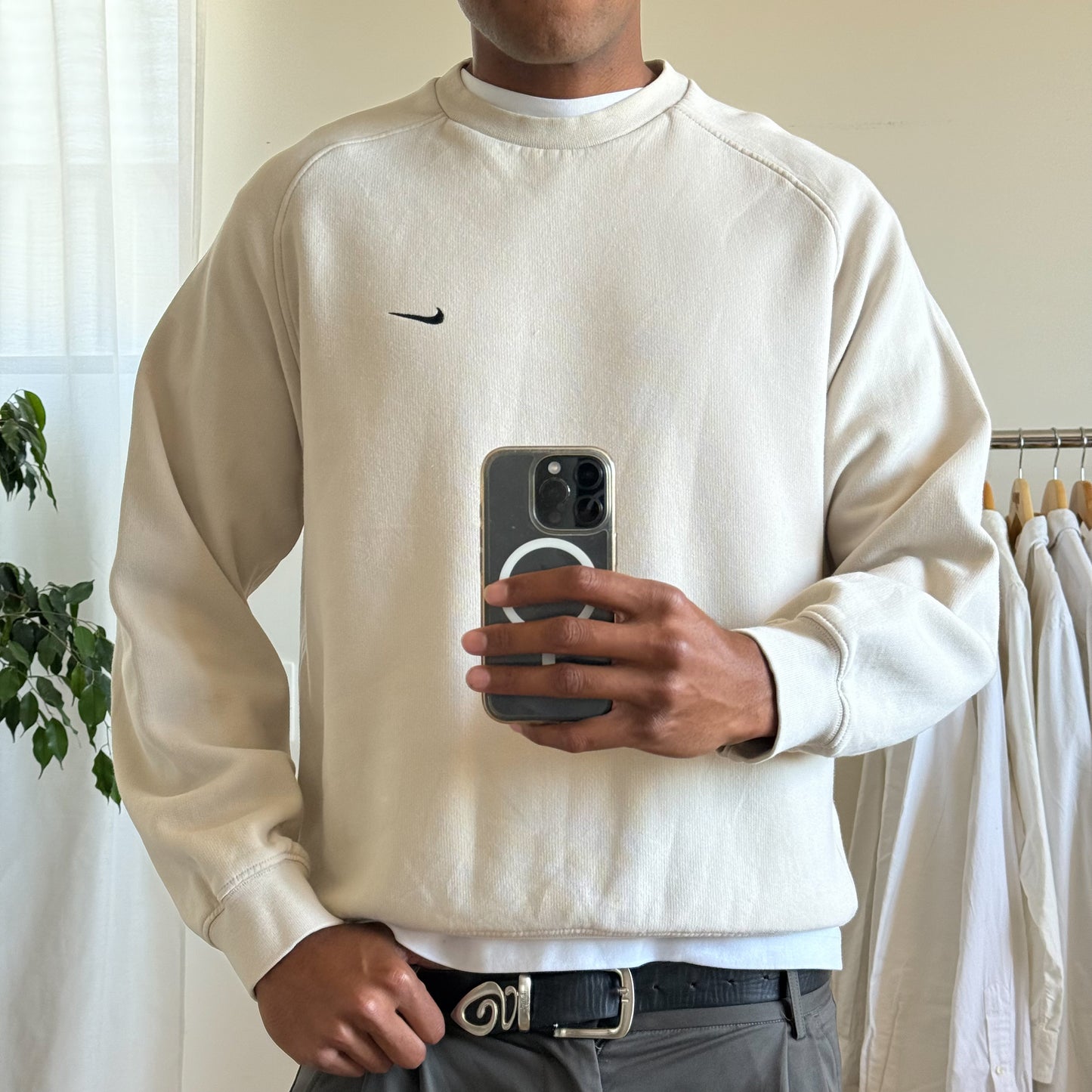 Nike Single Swoosh Sweatshirt - Large