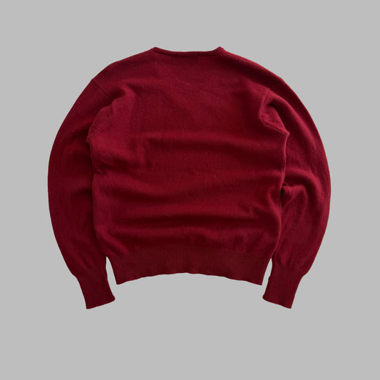 90s Polo Ralph Lauren Lambswool Heavy Knit - M