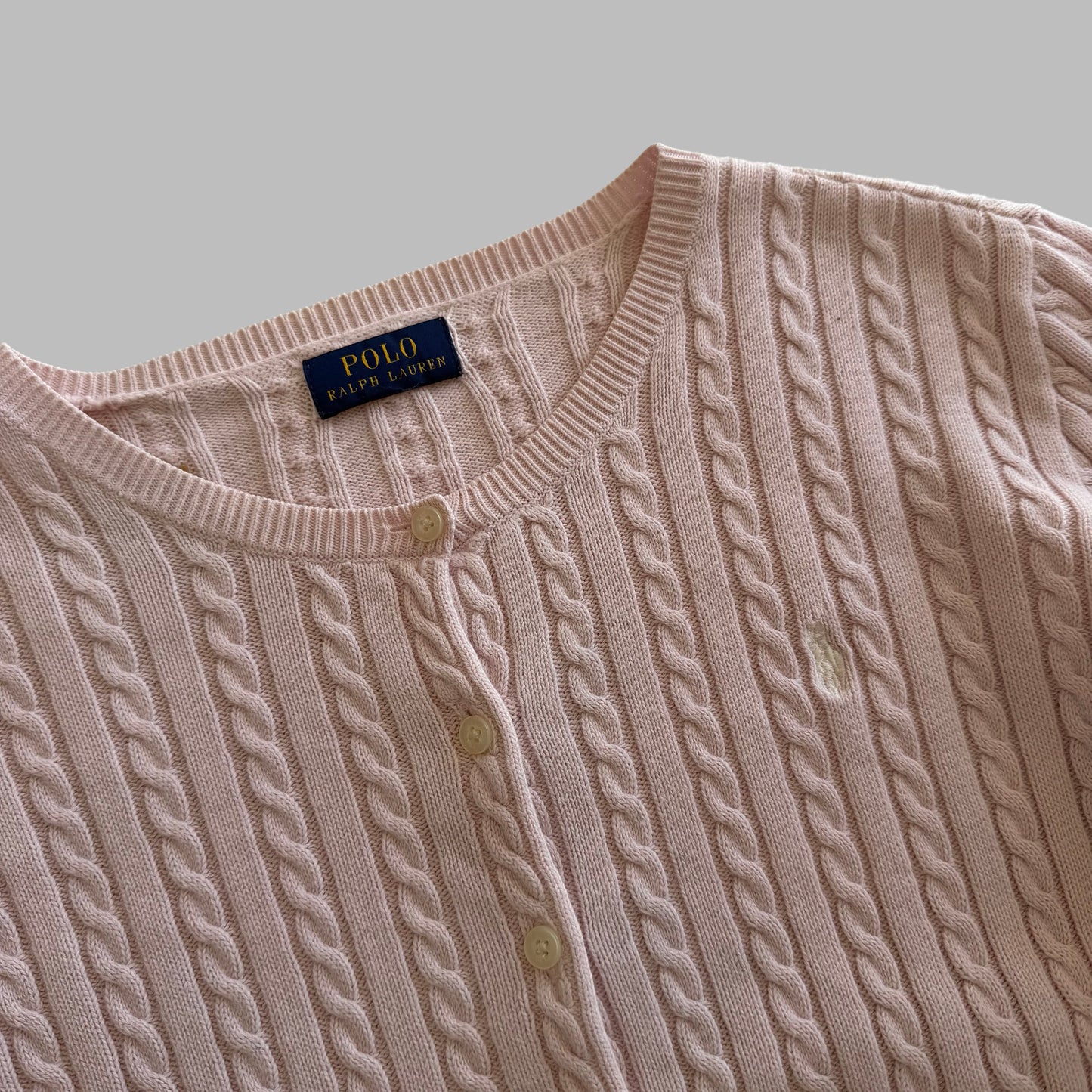 Polo Ralph Lauren Cable Knit Cardigan - L